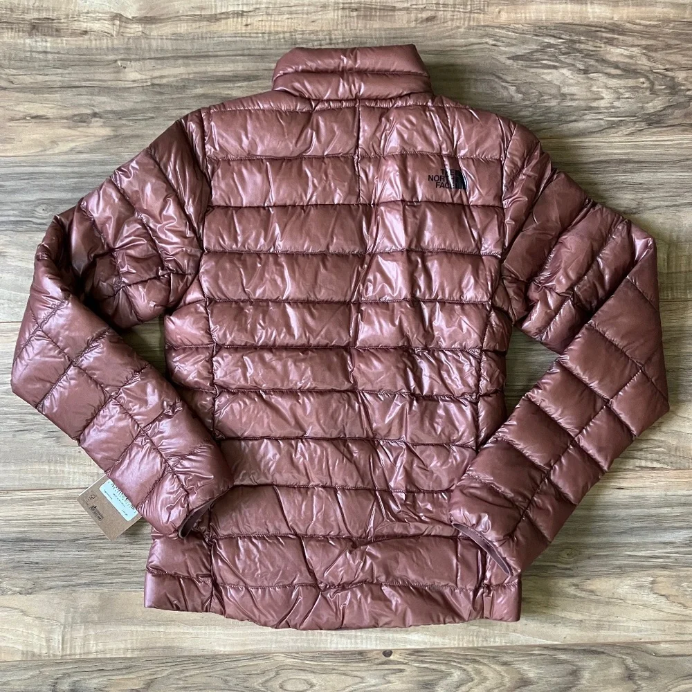 NWT - North Face Sierra Peak Down Jacket In Marron Purple XS - Picture 3 of 12